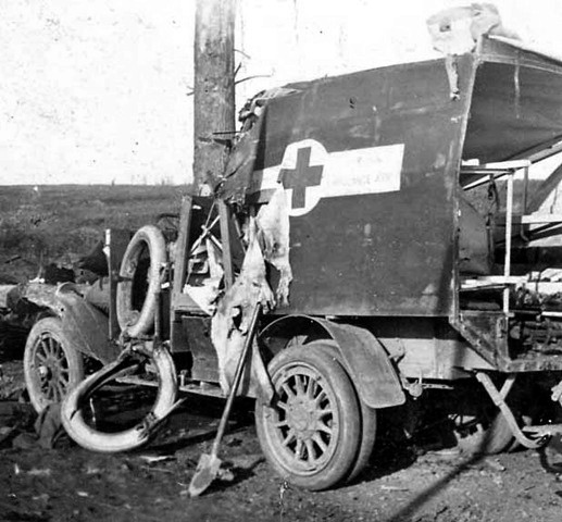 Wrecked Ambulance